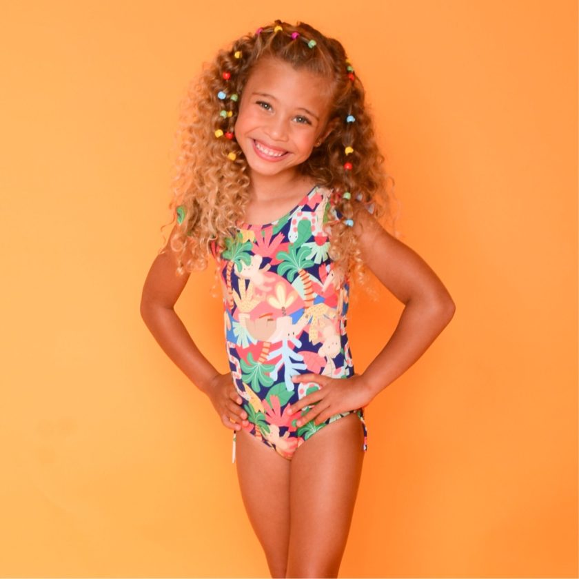 Fato de Banho Magah Infantil Laurinha Bicharada