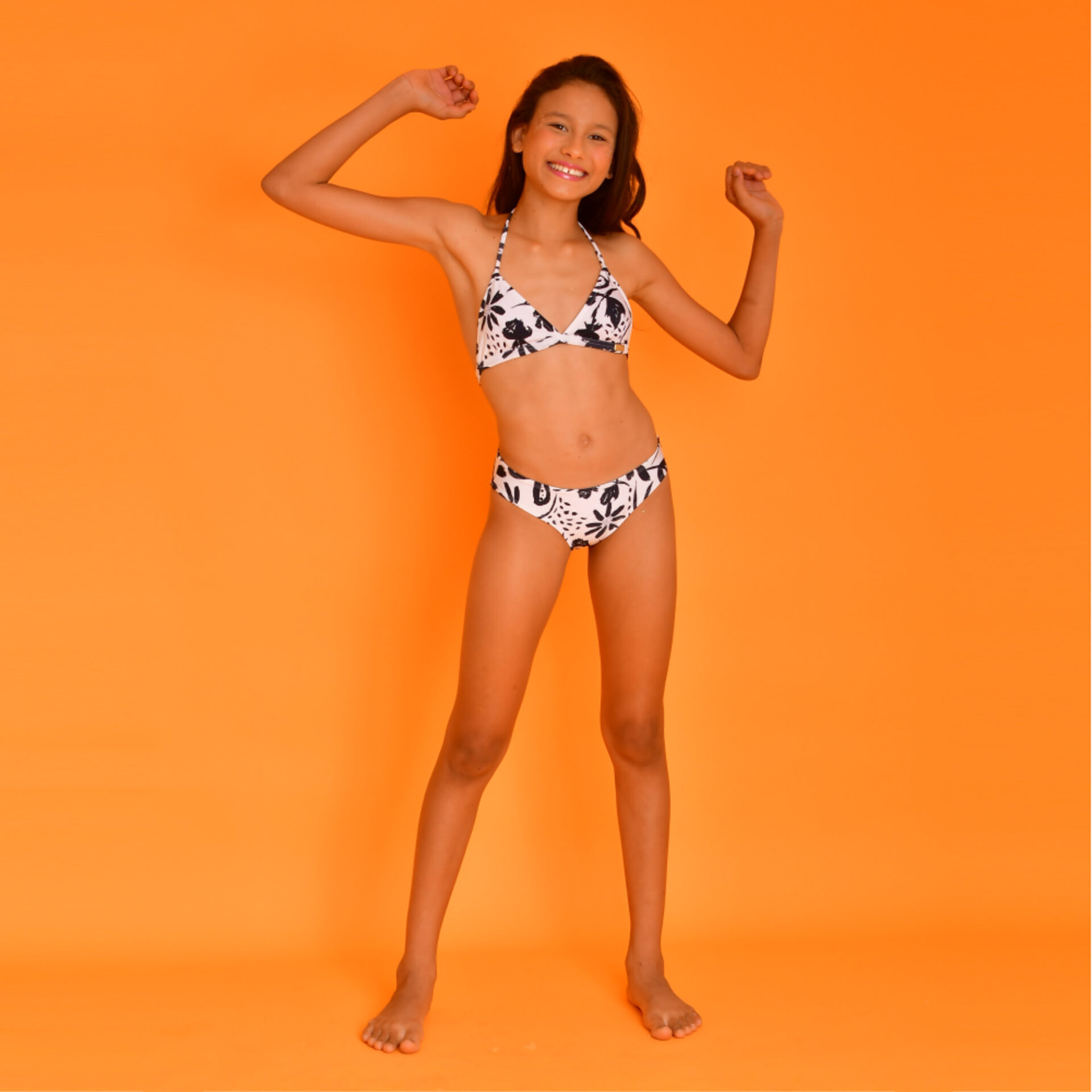 Biquíni Cris Floral P&B - Image 4