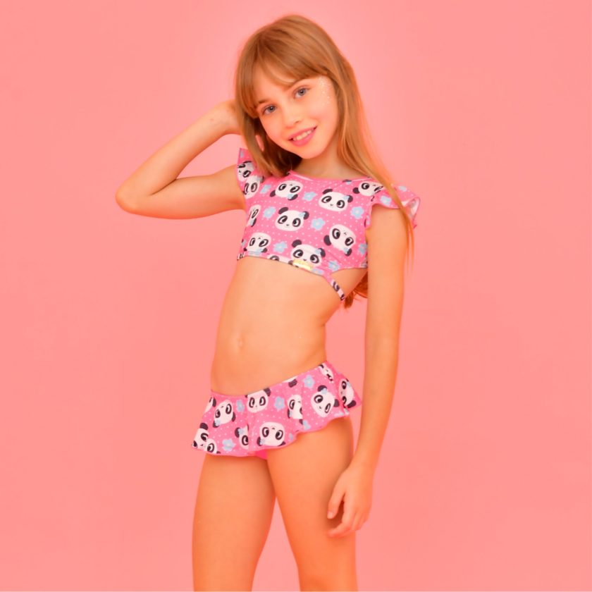 Biquíni Magah Infantil Maitê Panda