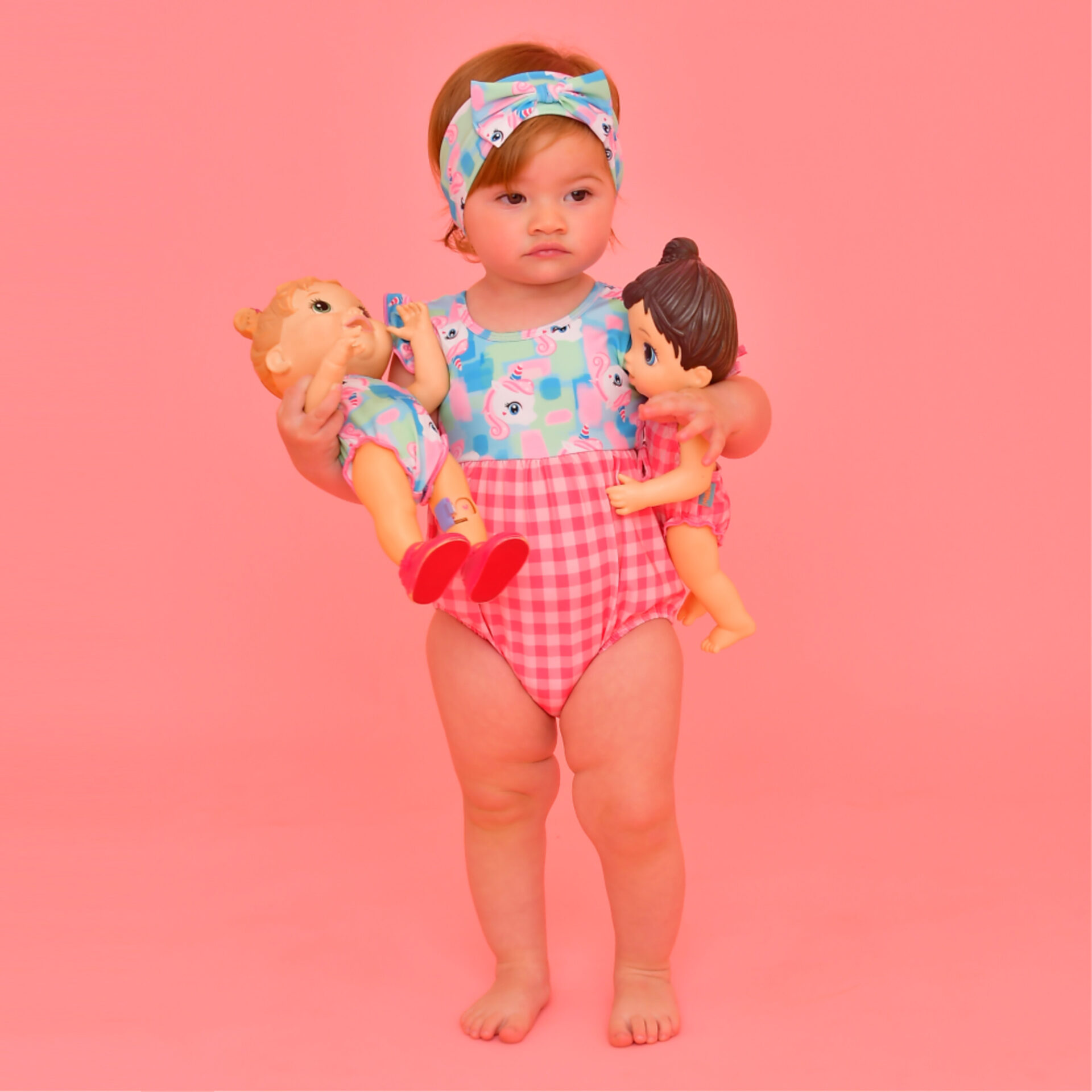 Meu Primeiro Fato de Banho Unicórnio