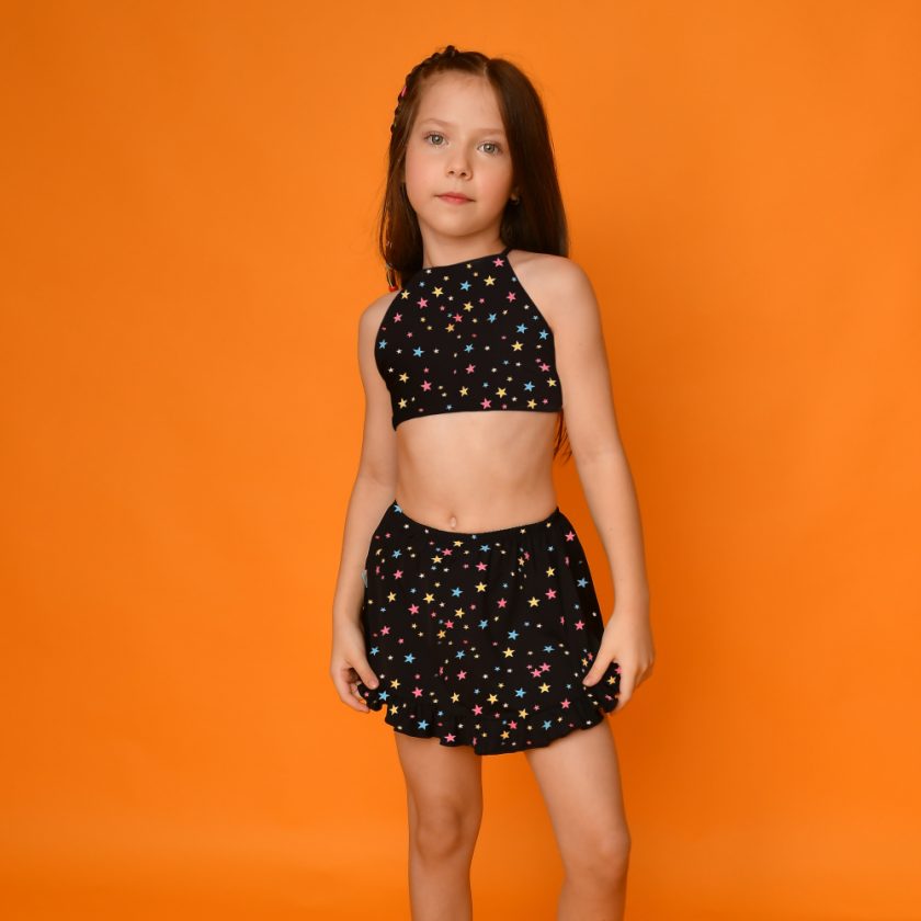 Saída Magah Infantil Saia Jane Star