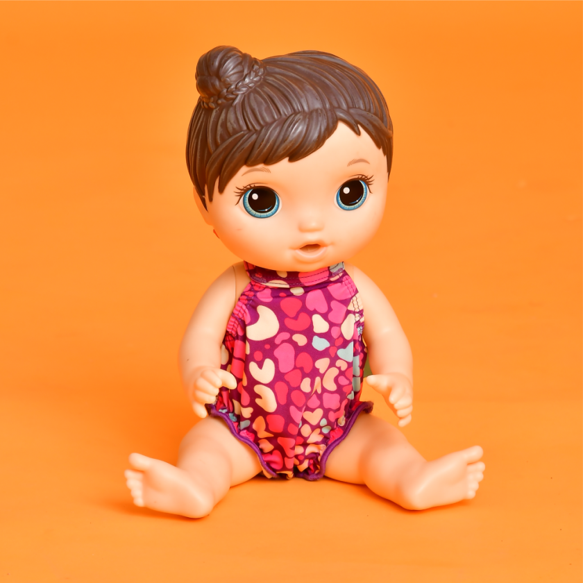 Acessório Magah Mini Fato de Banho para Boneca Pipoca Doce