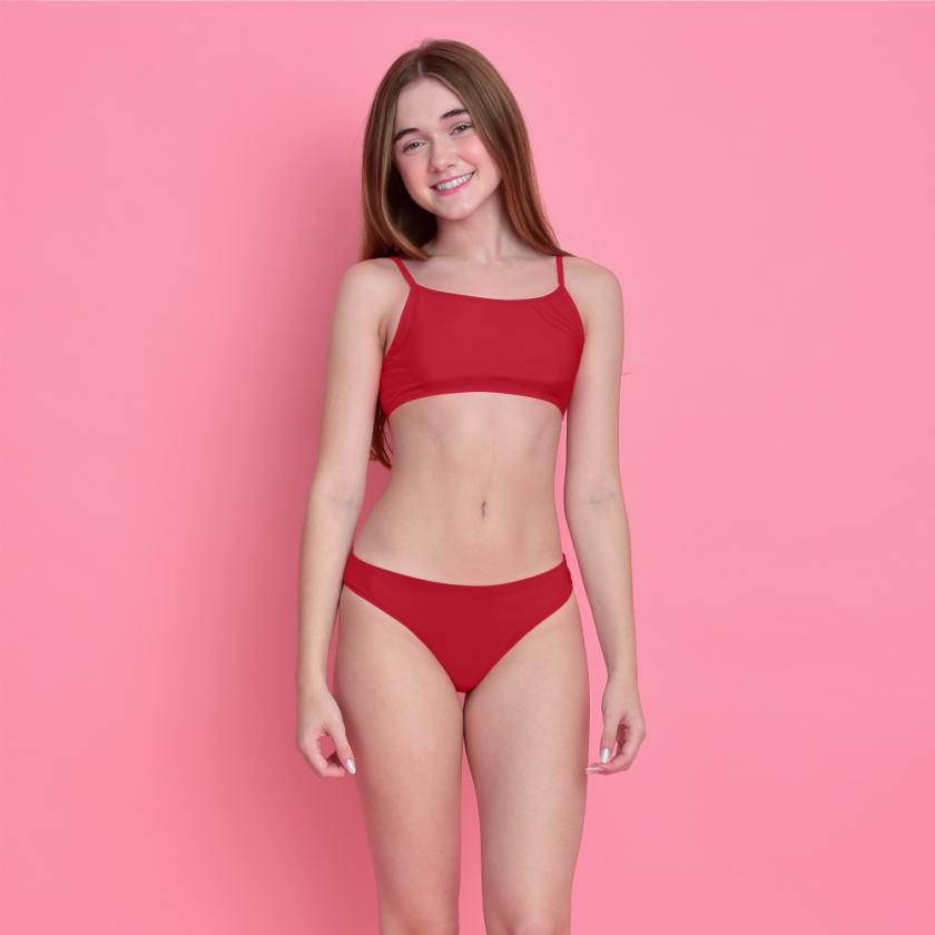 Biquíni Amora Rojo